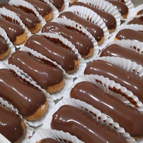 Hijyenik Üretim 3 Kg Çikolatalı Ekler